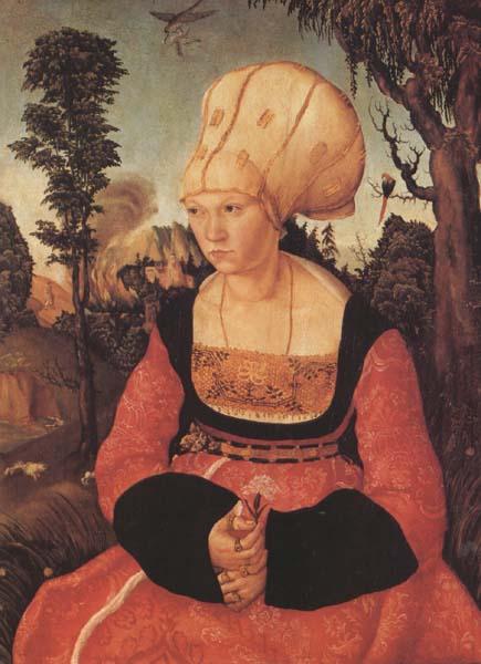 Lucas Cranach the Elder Anna Putsch,First Wife of Dr.johannes (mk45) Germany oil painting art